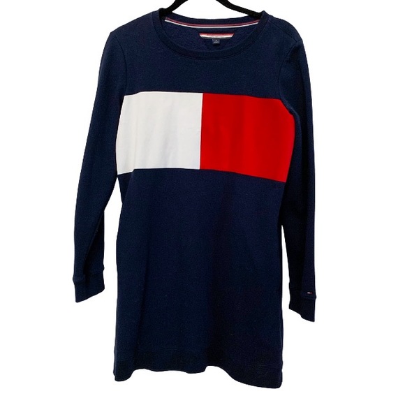 Tommy Hilfiger | Sweatshirt Dress | Colour Block - Picture 2 of 5